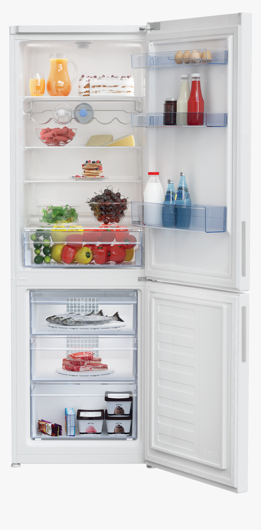 Fridge Freezer Png, Transparent Png, Free Download