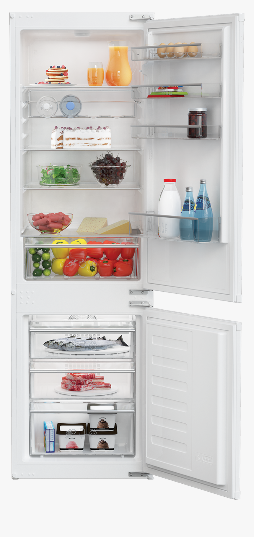 Fridge Freezer Png, Transparent Png, Free Download