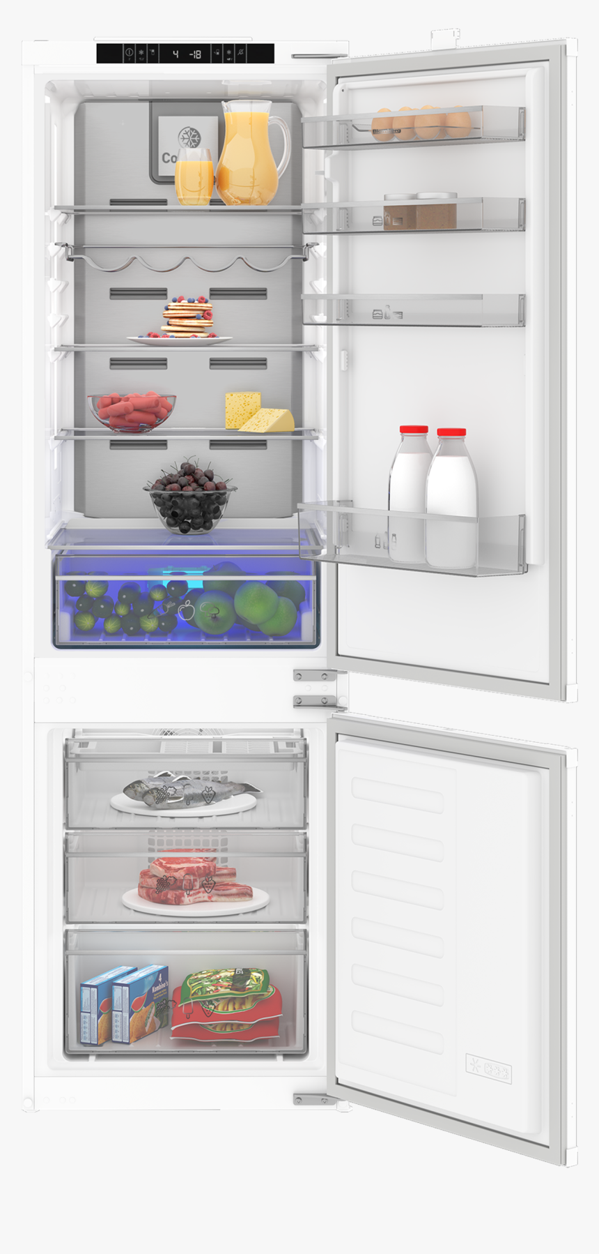Fridge Freezer Png, Transparent Png, Free Download