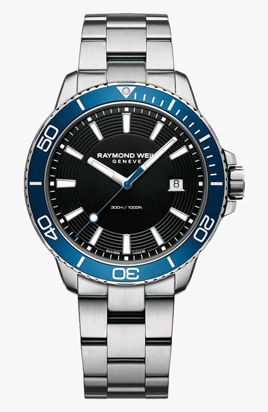 Raymond Weil Men"s Tango Diver Luxury Swiss Watch, HD Png Download, Free Download