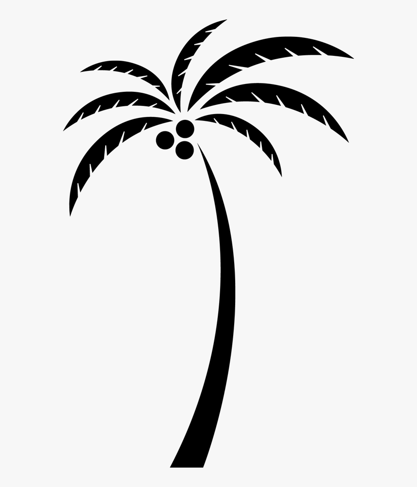 Coconut Arecaceae Tree Clip Art, HD Png Download, Free Download