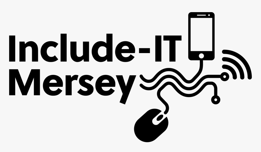 Include-it Mersey Black Logo, HD Png Download, Free Download