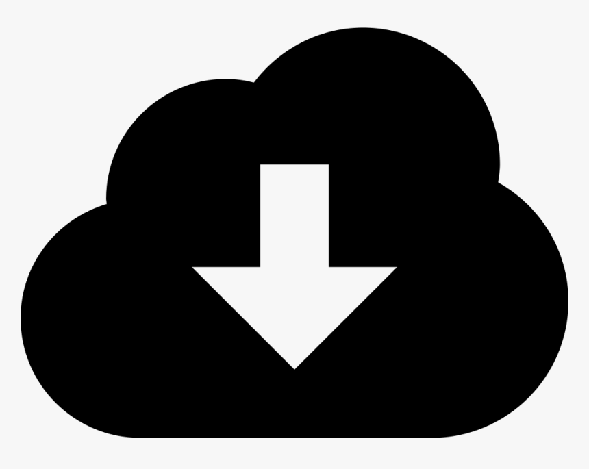 Cloud Download Symbol, HD Png Download, Free Download