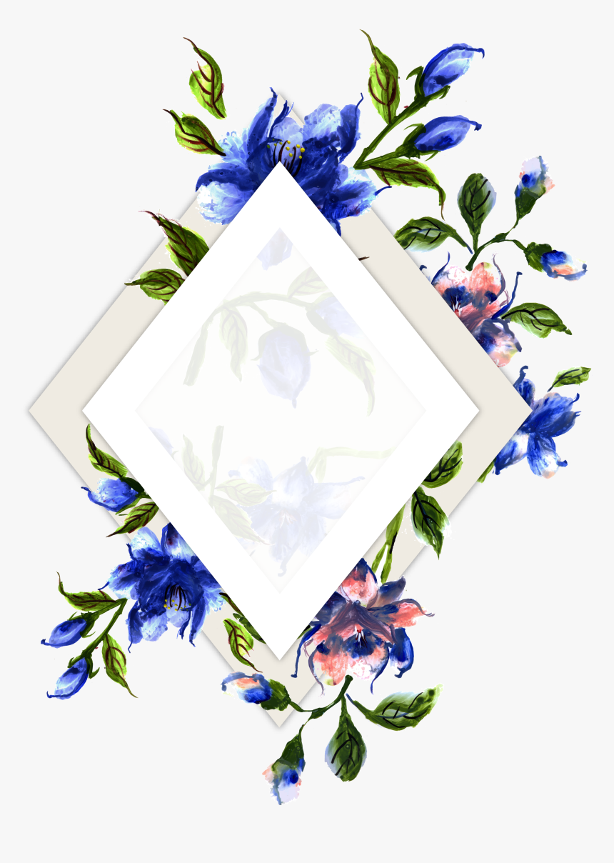 Floral Art Png, Transparent Png, Free Download