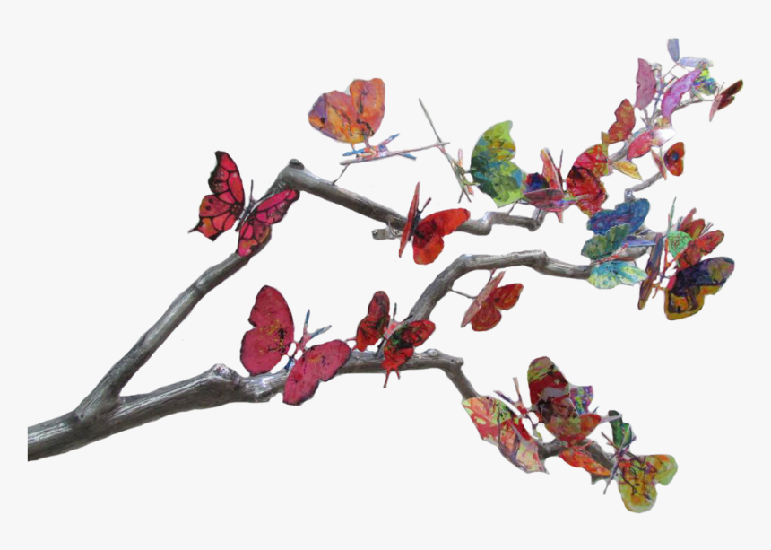 Butterflies Swarm Png, Transparent Png, Free Download