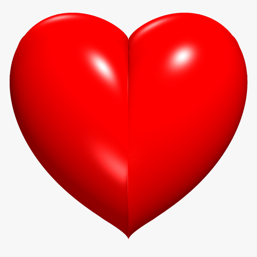 3d Heart Symbol Png, Transparent Png, Free Download