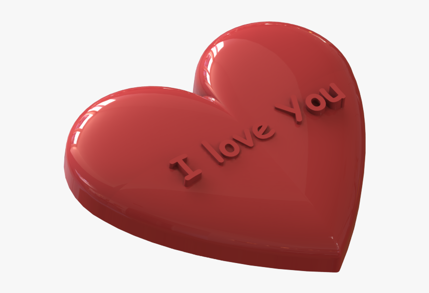 3d Heart Symbol Png, Transparent Png, Free Download