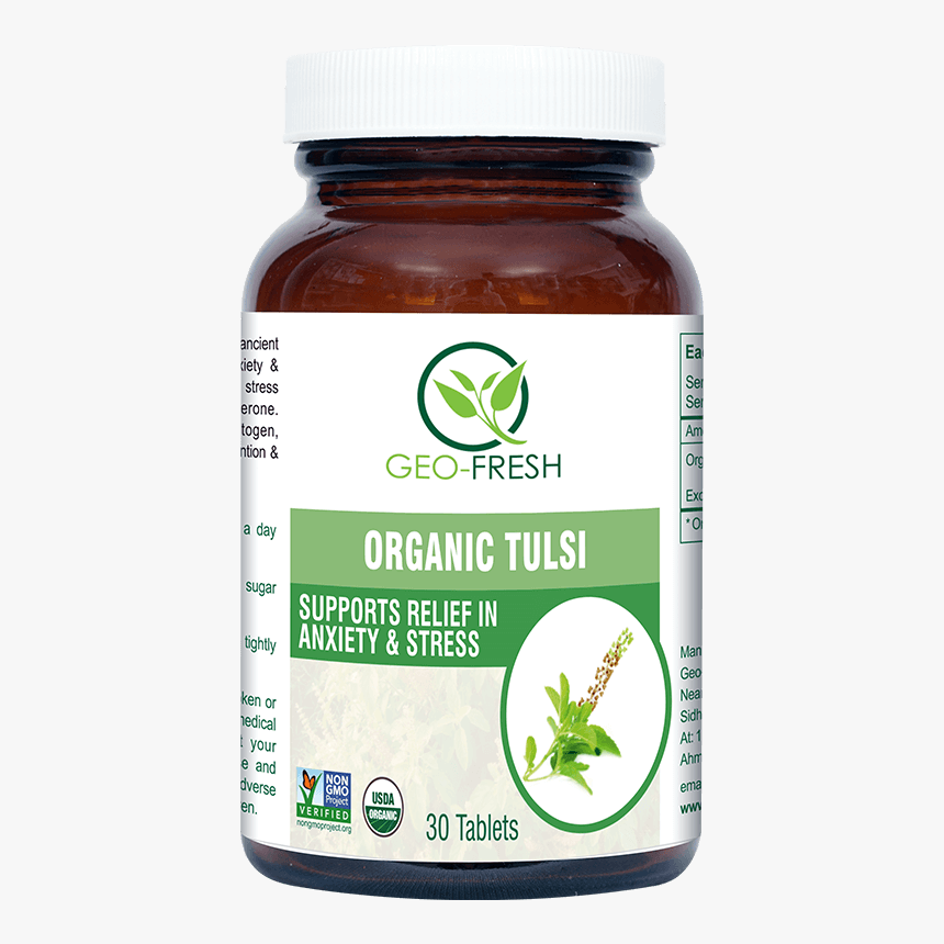 Organic Tulsi Tablet, HD Png Download, Free Download