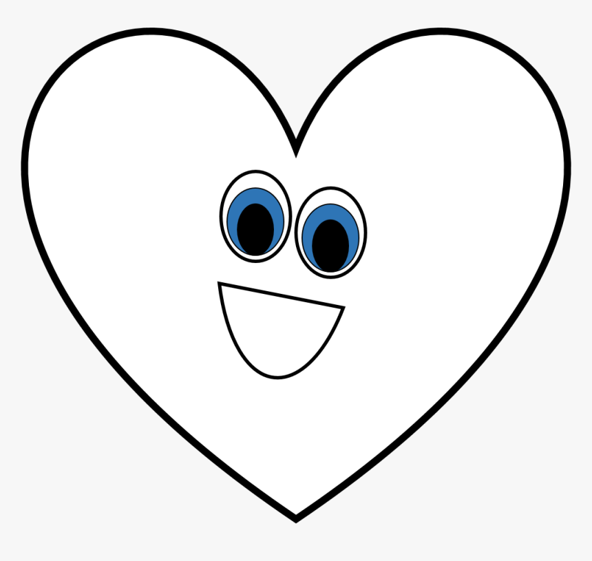 Heart Shape Clipart Black And White, HD Png Download, Free Download