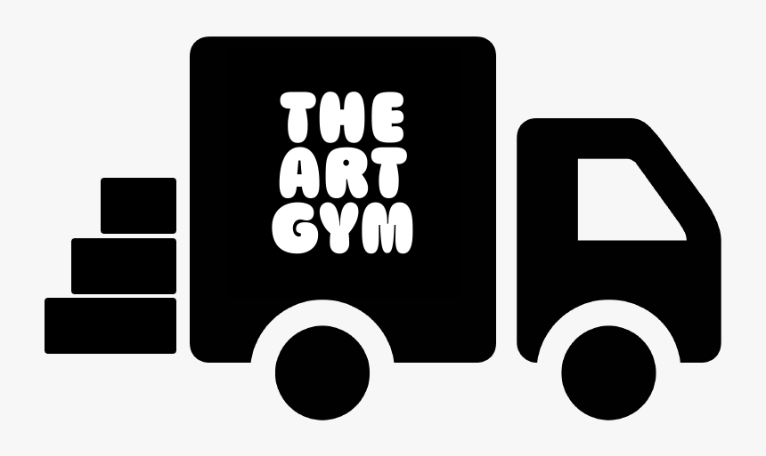 The Art Gym Logo On A Moving Truck, HD Png Download, Free Download