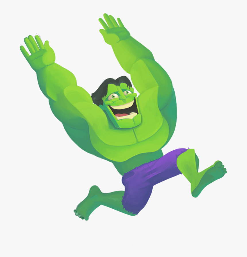 Hulk Clipart Happy, HD Png Download, Free Download