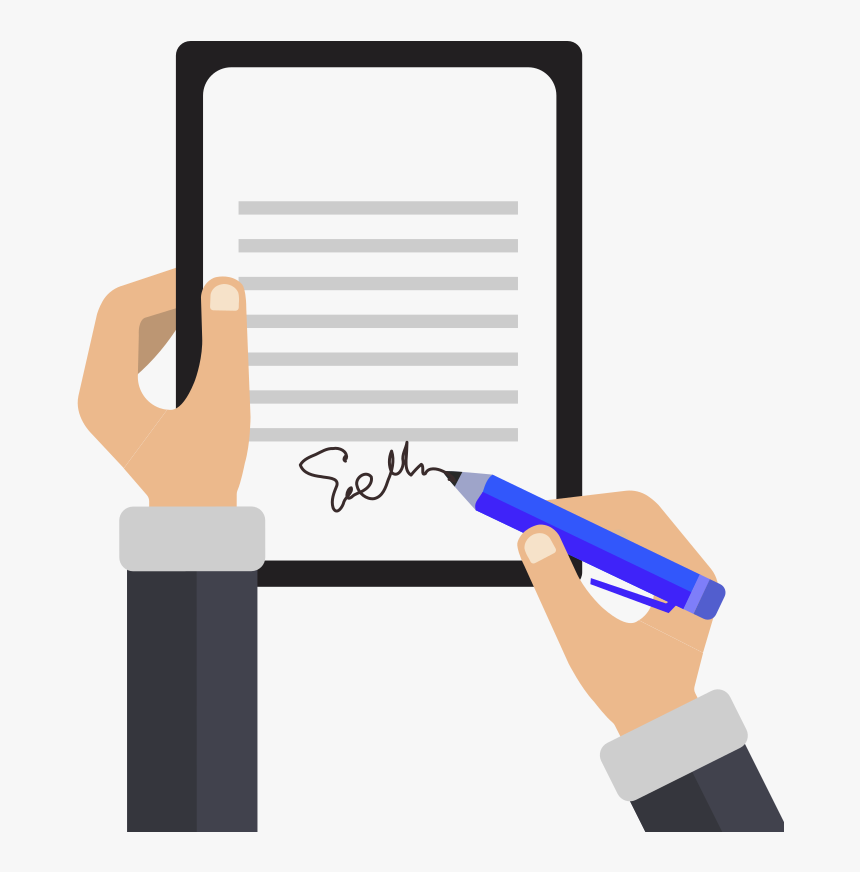 Sign Contract, HD Png Download, Free Download