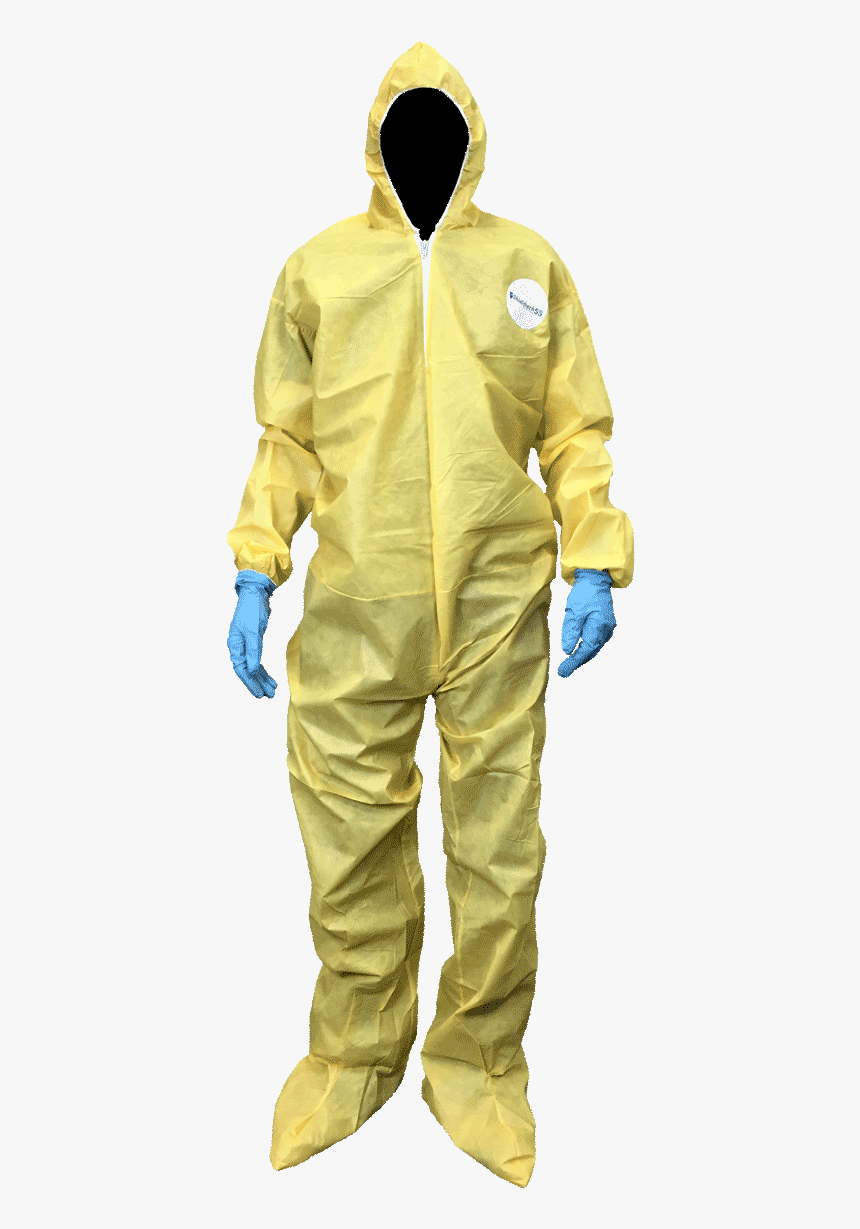 Shieldtech 55 Chemical Protection Coveralls"
 Class=, HD Png Download, Free Download