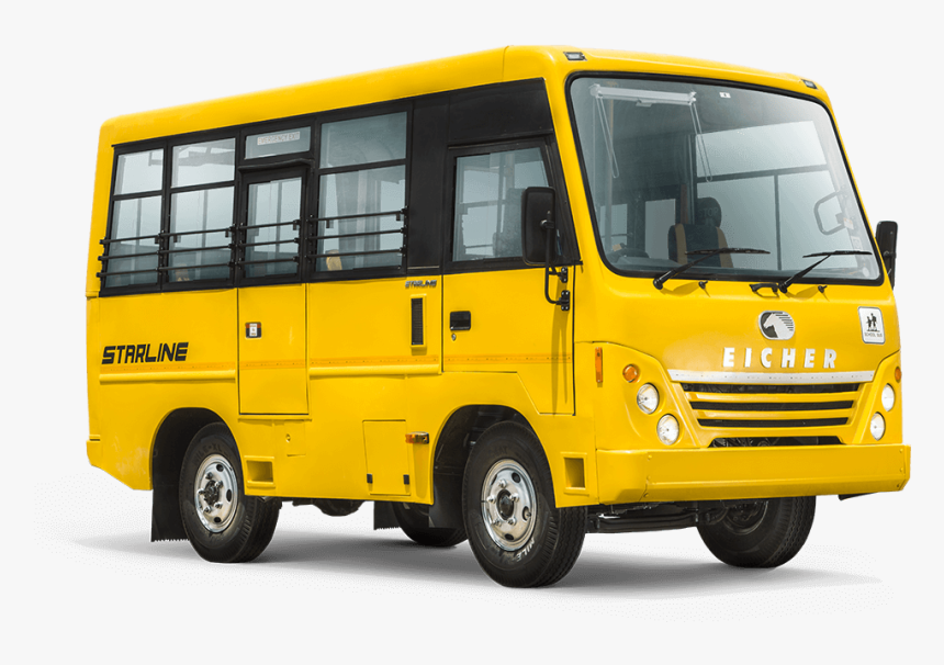 50c Starline Non-ac School Bus, HD Png Download, Free Download