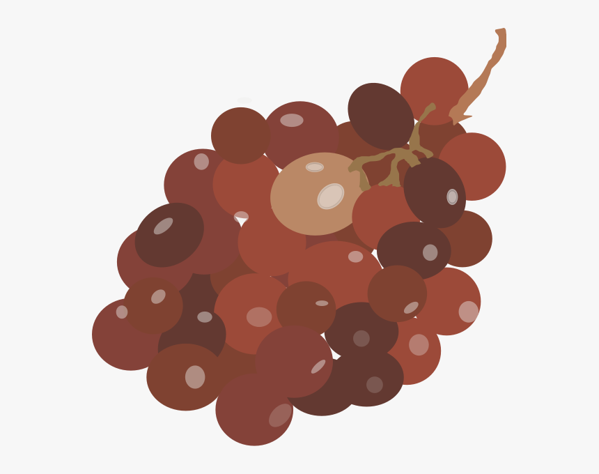 Red Grapes Svg Clip Arts, HD Png Download, Free Download