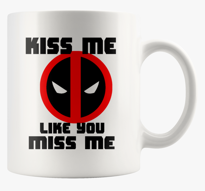 Deadpool Ryan Reynolds Movie Coffee Mug Kiss Me Mug, HD Png Download, Free Download