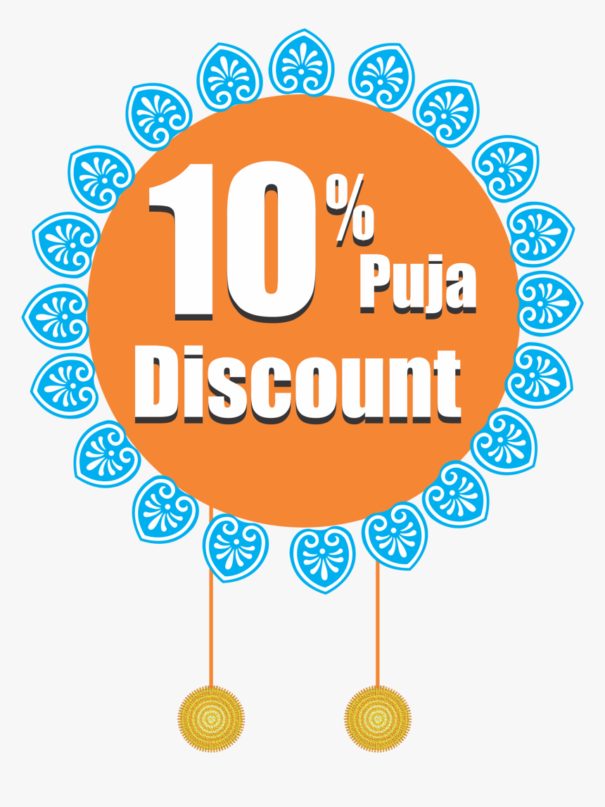Durga Puja Discount Design Png, Transparent Png, Free Download