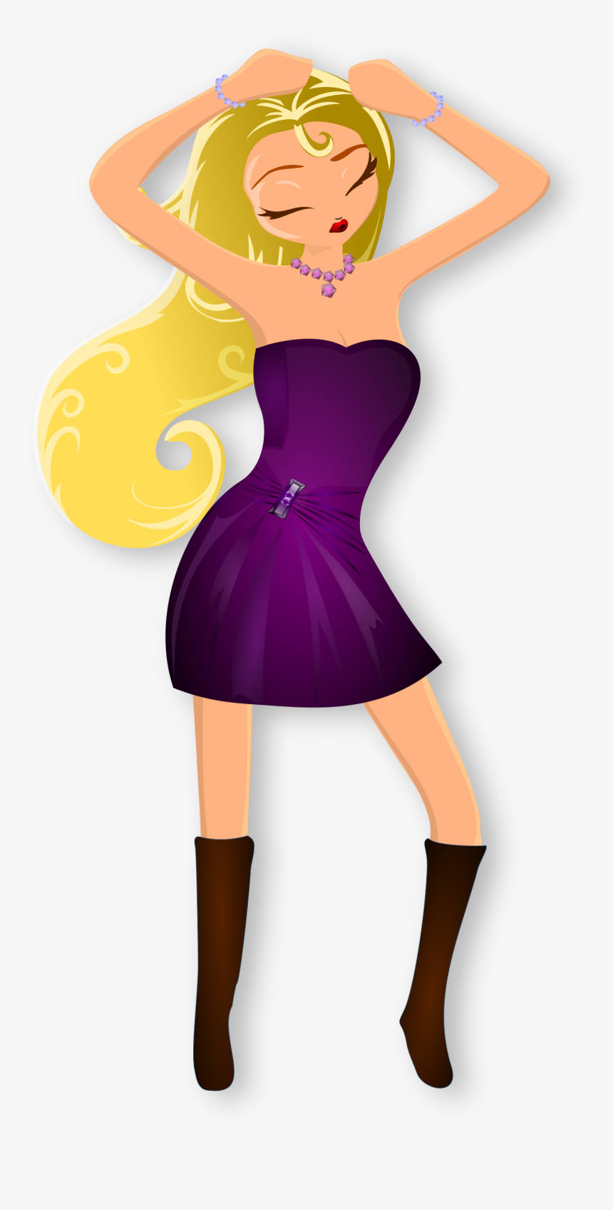 Lady Clipart Cartoon, HD Png Download, Free Download