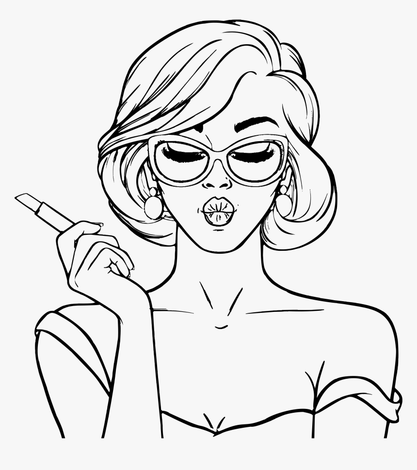 Pretty Lady Clipart, HD Png Download, Free Download