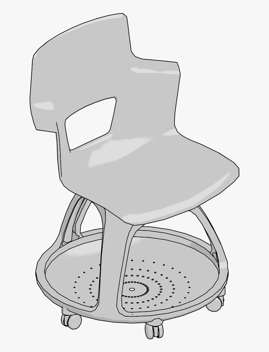 Revolving Chair Png, Transparent Png, Free Download