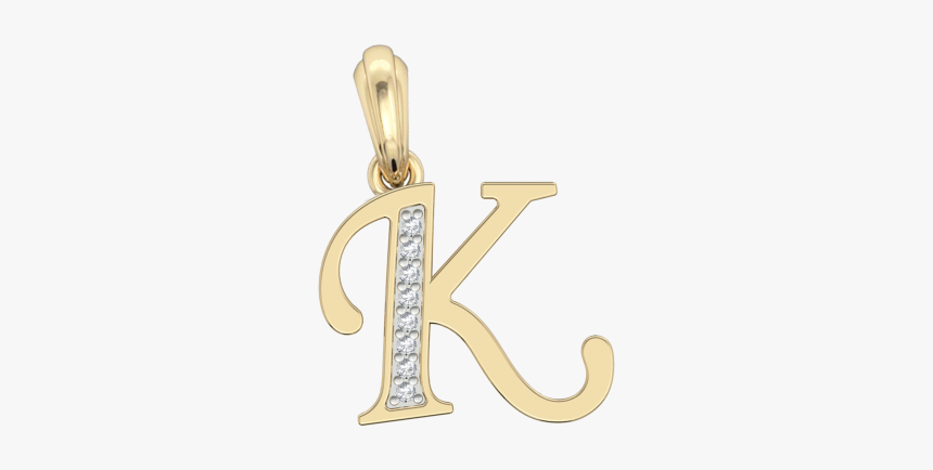Gold Alphabet K Charm, HD Png Download, Free Download