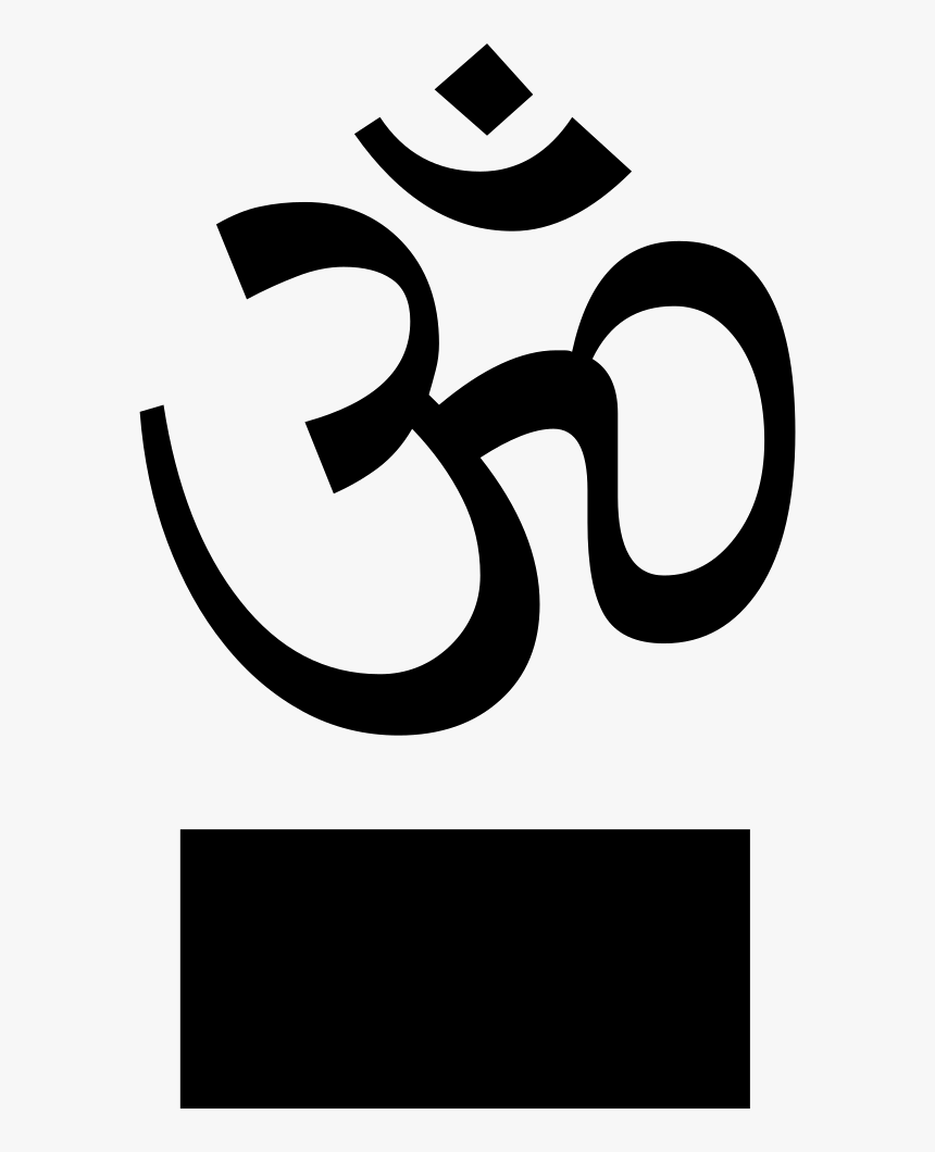 Om Symbol On A Podium, HD Png Download, Free Download