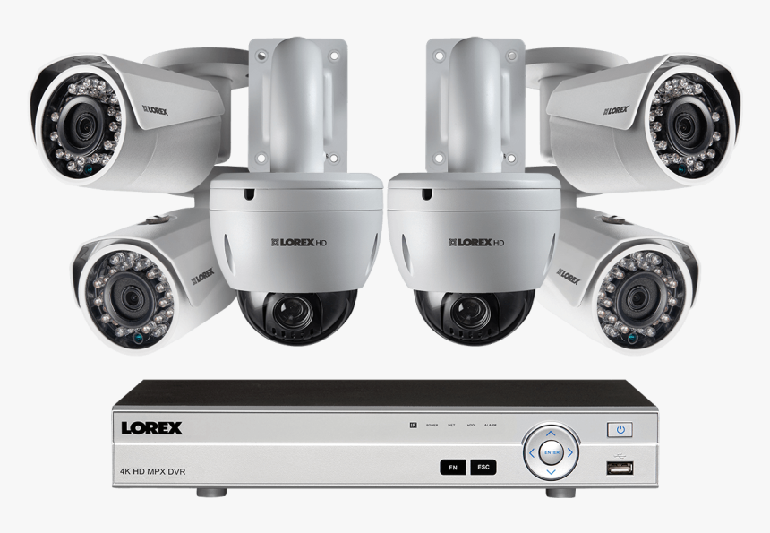 Home Security System With Hd 1080p Bullet Cameras And, HD Png Download, Free Download