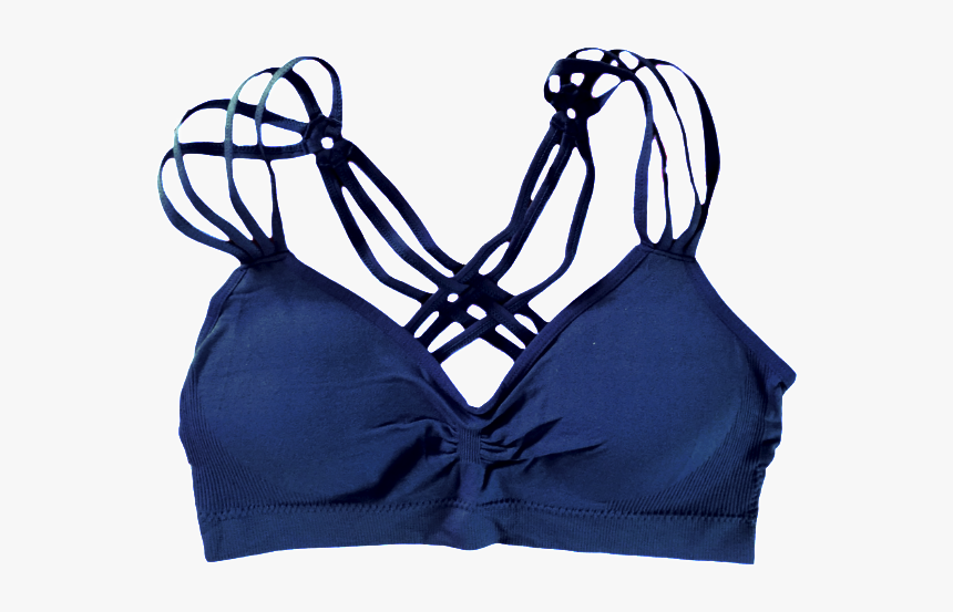 Triple Strap Bra ~ Steel Blue"
 Class=, HD Png Download, Free Download