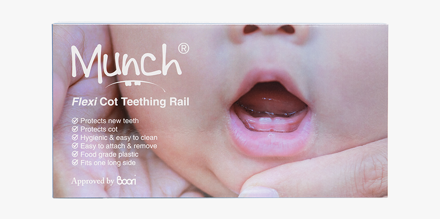Munch Cot Teething Rail Flexi Clear, HD Png Download, Free Download