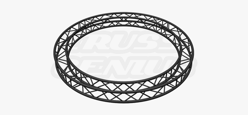 Sq C3 90 Matte Black F34 Square Truss Circle, HD Png Download, Free Download