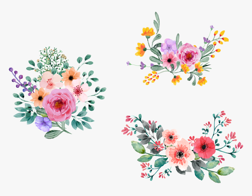 Vector Paint Flower, HD Png Download, Free Download