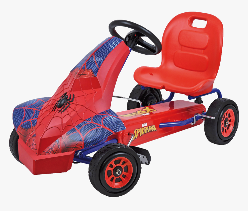 Marvel Spiderman Pedal Go Kart, HD Png Download, Free Download