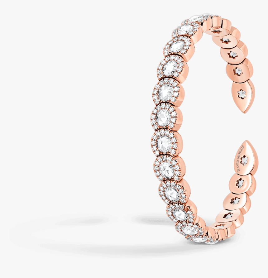 Rc 08 021 02 F1 Rose Cut Bangle2, HD Png Download, Free Download