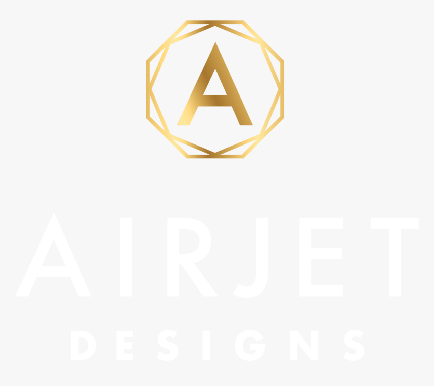 Logo Blanc Airjet Designs, HD Png Download, Free Download