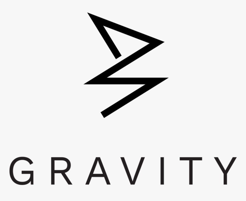 11 20 Gravity Logo Black Vertical, HD Png Download, Free Download