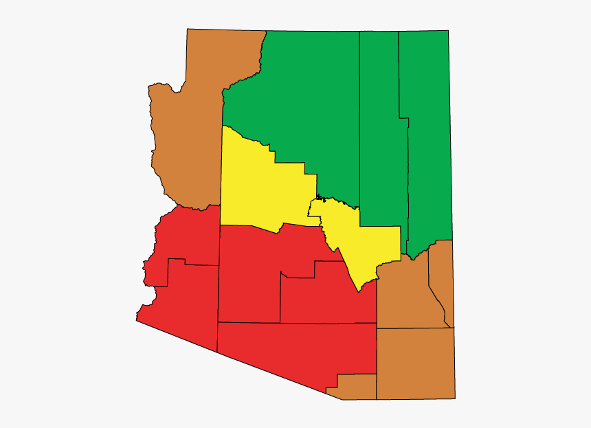 Arizona Climate Zones, HD Png Download, Free Download