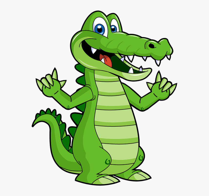 Cute Crocodile Clip Art, HD Png Download, Free Download