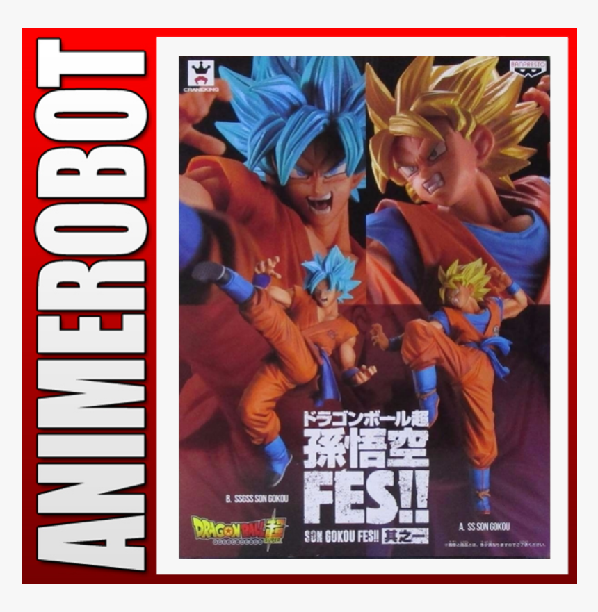 Dragonball Super Son Goku Fes Ssgss Goku Banpresto, HD Png Download, Free Download