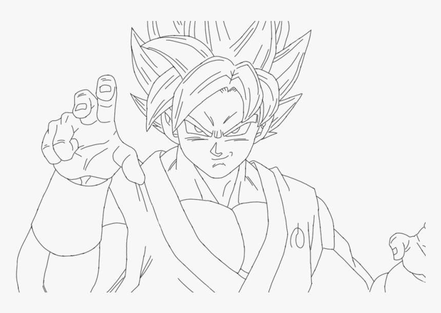 Ssgss Goku Drawings, HD Png Download, Free Download