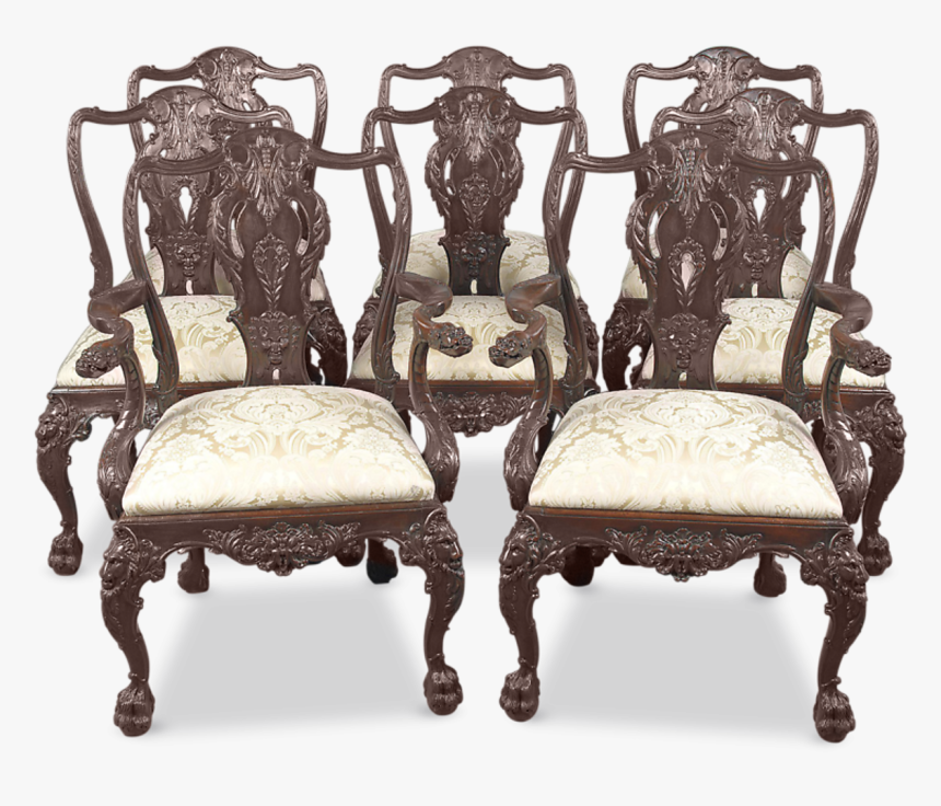 Set Of Eight 19th Century English Dining Chairs, HD Png Download, Free Download