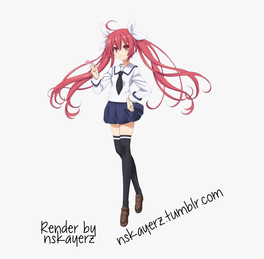 Me Me Me Anime, Date A Live Kotori, Anime School Girl,, HD Png Download, Free Download