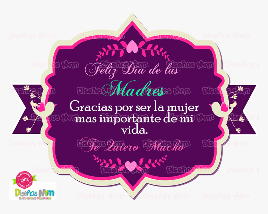 Dia De Las Madres Png, Transparent Png, Free Download