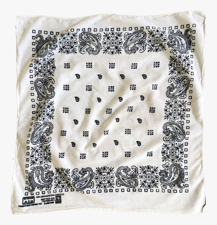 Vintage Bandana White, HD Png Download, Free Download