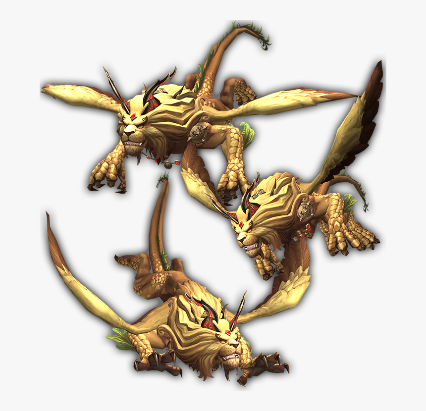 Blessed Golden Dragon Mount, HD Png Download, Free Download