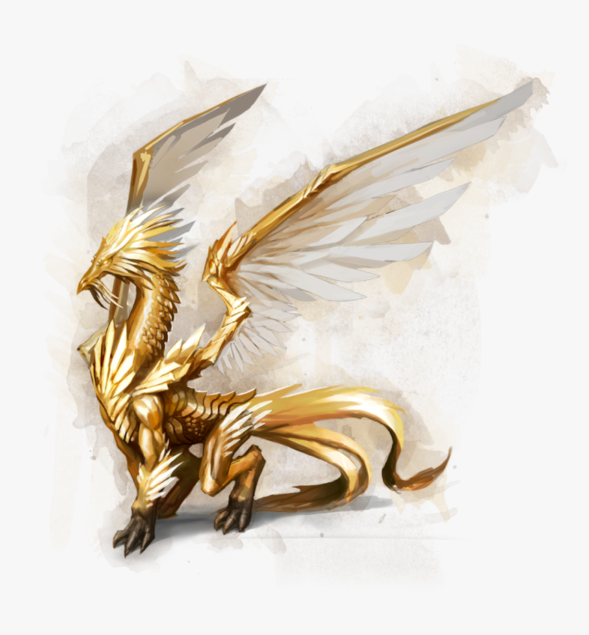 Gold Dragon Png, Transparent Png, Free Download