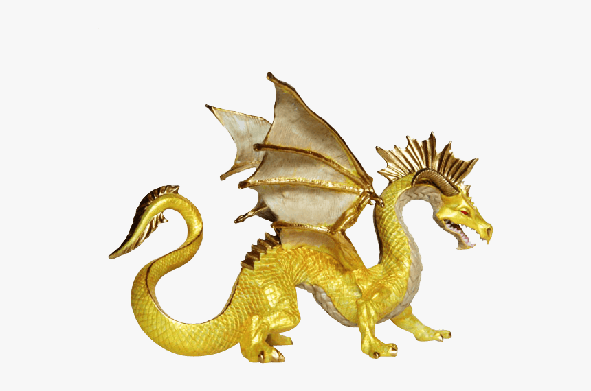 Oriental Golden Dragon Figure, HD Png Download, Free Download