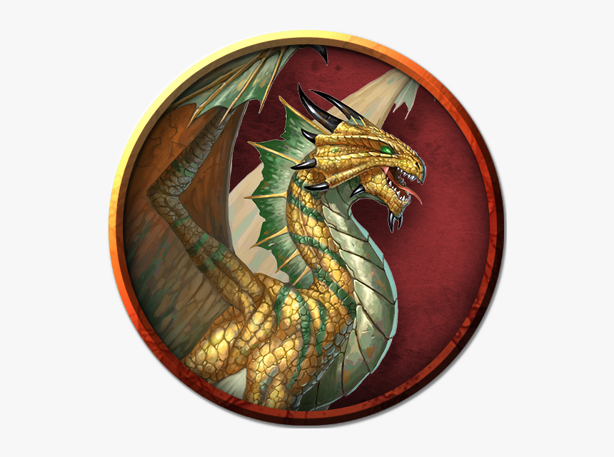 Gold Dragon Png, Transparent Png, Free Download