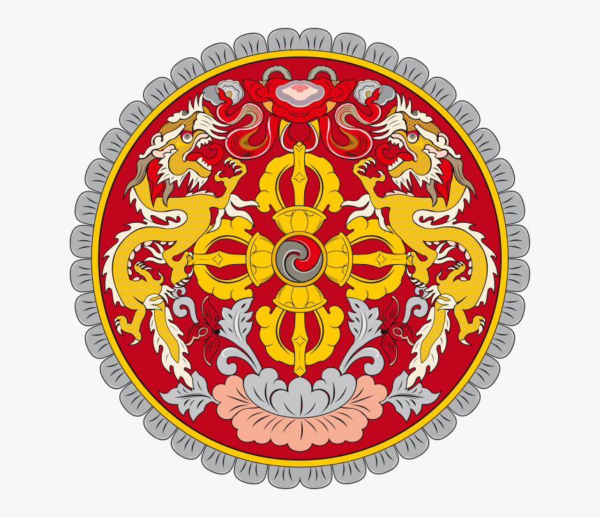 Emblem Of Bhutan, HD Png Download, Free Download