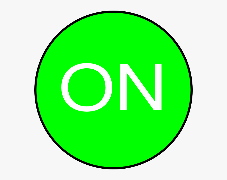 On Button Svg Clip Arts, HD Png Download, Free Download