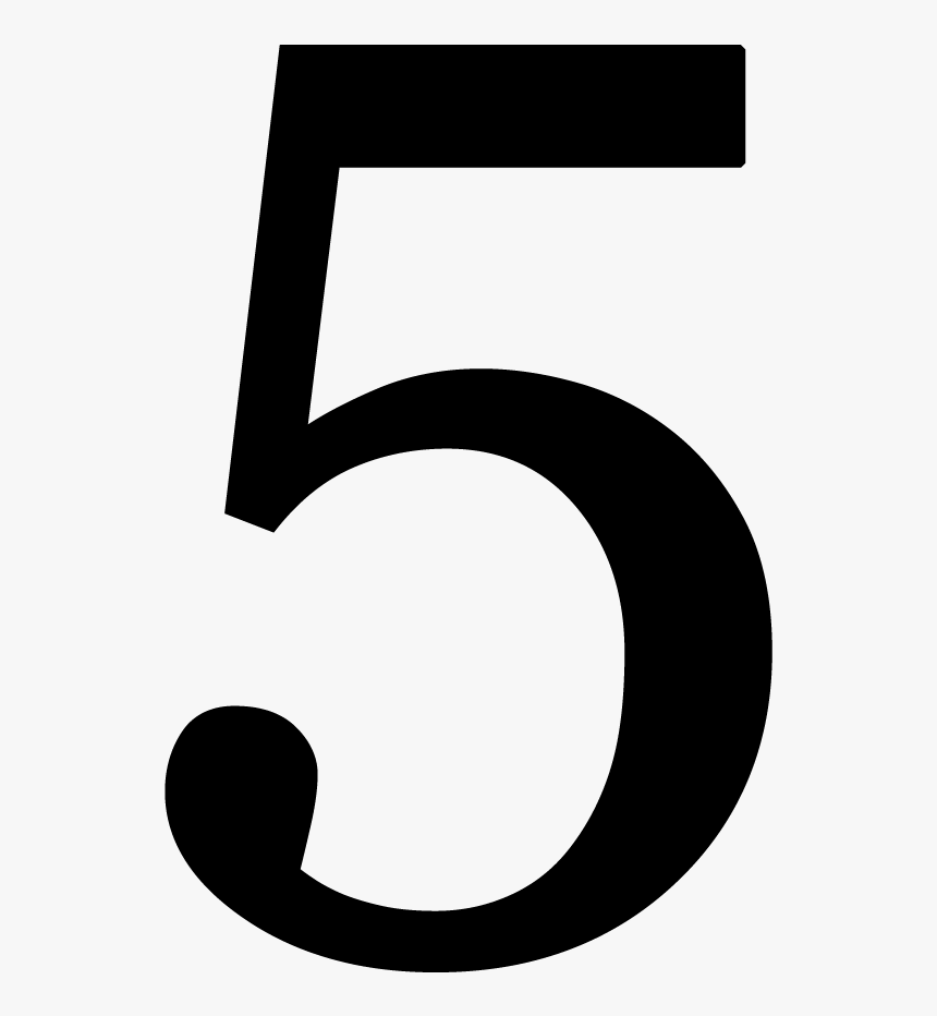 Number 5 Png, Transparent Png, Free Download